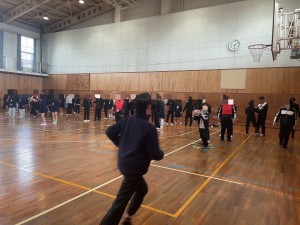 ボール運びリレー予選3-7