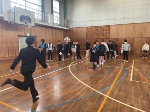 ボール運びリレー予選3-3