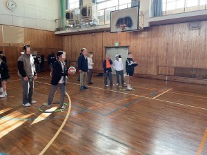 ボール運びリレー1日目-4